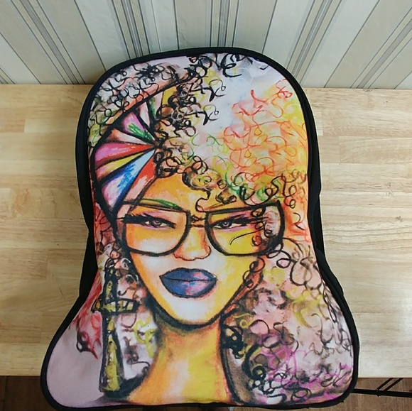 Shawn Creal Handbags - Beauty and Brains Backpack From Shawn Creal Coll.